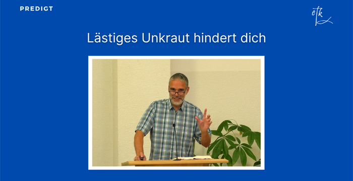 Aktuelle Predigt